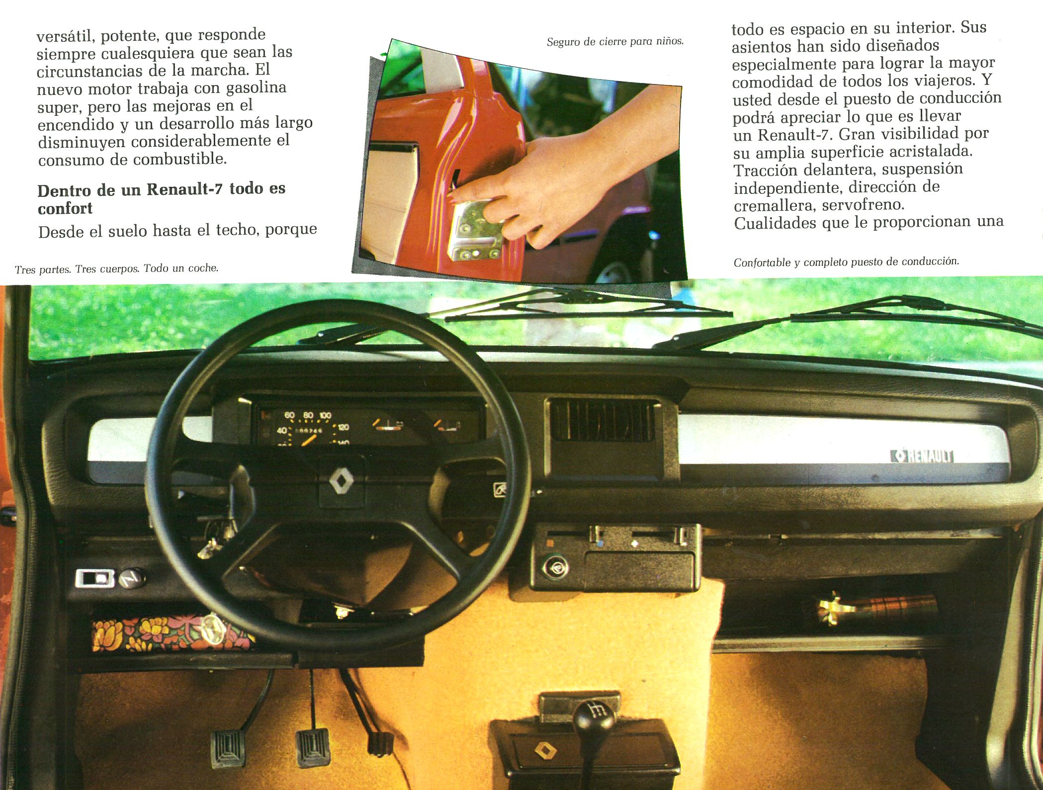 1974-84 Renault 7 brochure